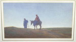 HATTON Brian 1887-1916,"The Flight into Egypt" Signed with the artist's i,Tennant's GB 2007-03-29
