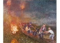 HATTORI Tamotsu,Twinkling Fire,1988,Mainichi Auction JP 2020-02-15