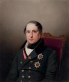 HAU Woldemar Ivanovich,Portrait of Prince Sergei Mikhailovich Golitzin (1,1837,Christie's 2009-10-12
