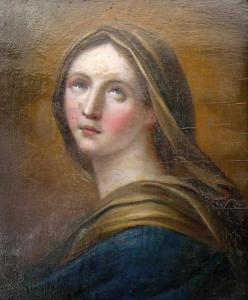 HAUBER Josef 1766-1834,Madonna,1816,Geble DE 2019-10-12