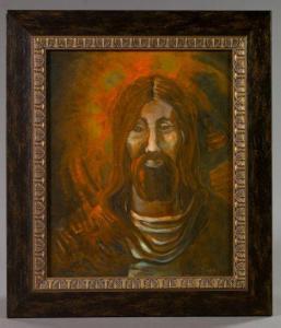 HAUCK Dmitri 1946,Head of Christ in Glory,1967,St. Charles US 2009-07-25