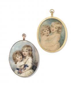 HAUGHTON YOUNGER Moses,Lady Georgiana Cavendish (1783-1858) and Lady Harr,Christie's 2019-05-22