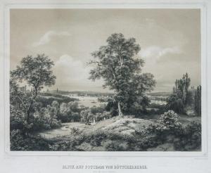 HAUN August C 1815-1894,Blick auf Potsdam vom Böttcherberge,Leo Spik DE 2017-06-29