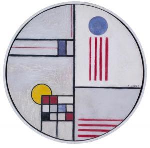 HAUPT Theodore Gilbert 1902-1990,Abstract Circle,Barridoff Auctions US 2016-05-05