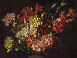 HAUPTMANN Paul 1887-1958,Carnations,Auctionata DE 2013-08-30