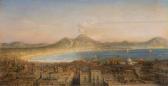 HAUSCHILD Maximilien Albert 1810-1895,Bay of Naples,Stahl DE 2019-04-13