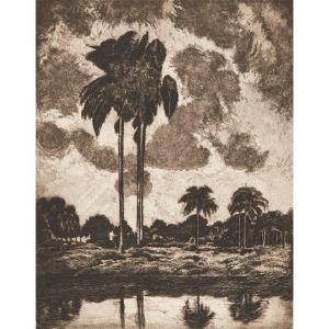 HAUSDORF George 1888-1959,Tropic Skies,Treadway US 2015-12-05