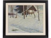 HAUSER CHARLES H,WINTER LANDSCAPE,1937,William J. Jenack US 2018-03-04