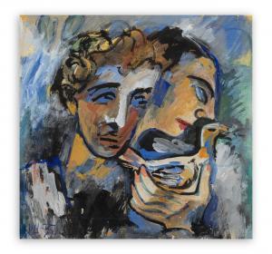 HAUSMANN Raoul 1886-1971,Senza Titolo,1955,Borromeo Studio d'Arte IT 2024-04-10