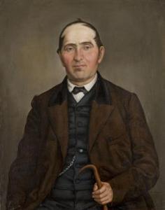Havelka Frantisek 1817-1882,Portrait of a Man,1877,Palais Dorotheum AT 2018-03-10