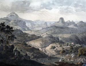 HAVELL Daniel 1785-1826,View Near The Village of Asceriah in Abyssinia,Gorringes GB 2009-10-21