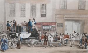 havell george 1800-1800,The Blenheim, leaving the Star Hotel, Oxford,Tennant's GB 2017-09-09