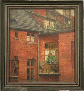 HAVERKAMP WILHELM 1864-1943,Backsteinfassaden,Scheublein Art & Auktionen DE 2021-10-29