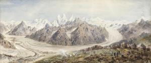 HAVERSHAM GODWIN AUSTEN Henry 1834-1923,The Baltoro Glacier, Karakoram,Christie's GB 2007-09-26