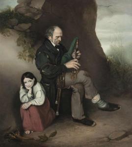 HAVERTY Joseph Patrick 1794-1864,The Limerick Piper (Patrick O'Brien),1844,Adams IE 2016-03-23