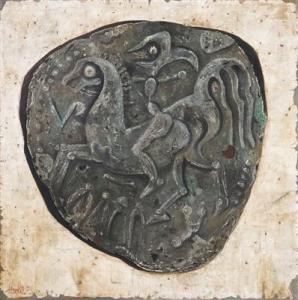 Havlík Jan 1915-1995,Old Coin,1973,Palais Dorotheum AT 2017-09-23