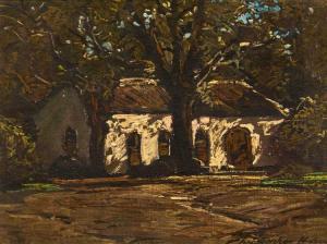 HAW CHRISTOPHER 1941,House Amongst Trees,5th Avenue Auctioneers ZA 2017-12-03