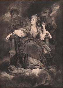 HAWARD Francis,Mrs Siddons in the Character of the Tragic Muse,1787,Mellors & Kirk 2022-04-12