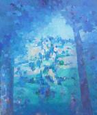 HAWKER Susan 1949,Blue landscapes,Bellmans Fine Art Auctioneers GB 2018-10-06