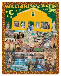 HAWKINS WILLIAM 1895-1989,Collage #2 with Virgin Nativity,1988,Sotheby's GB 2023-09-26