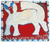 HAWKINS WILLIAM 1895-1989,White Dog,1988,Christie's GB 2019-01-18