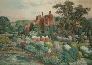 HAWLEY Hughson 1850-1936,Compton Wynyates, Warwickshire,Butterscotch Auction Gallery US 2019-11-01