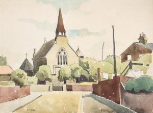 HAWTHORNE Elwin 1905-1954,ST. ANDREW'S CHURCH, ROMFORD ,,Dreweatts GB 2023-03-15