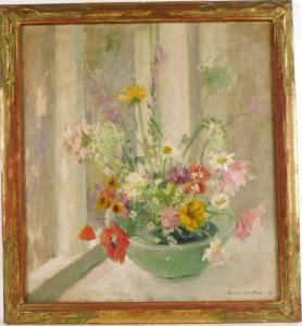 HAWTHORNE Marion C 1870-1945,Floral Still Life,1927,Nye & Company US 2012-02-08