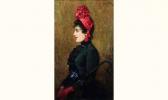 HAY Bernardo 1864-1935,« L'élégante au chapeau rouge ».,Gros-Delettrez FR 2002-04-19