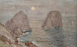 HAY Bernardo 1864-1935,Faraglioni di Capri,Errico casa d'aste IT 2024-03-16