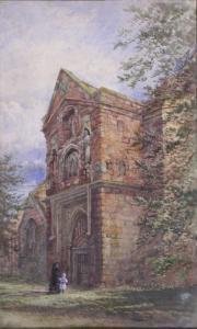 HAY Emily Cecilia Sissy 1879-1949,North Porch, Abbey Church, Shrewsbury,Halls GB 2007-12-14