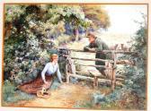 HAY John Macpherson 1900-1900,Ruralcourtship scene,Lacy Scott & Knight GB 2008-09-27