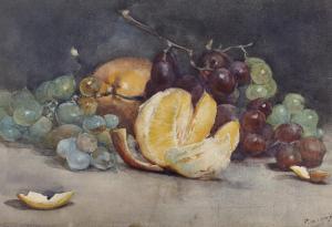 HAY Peter Alexander 1866-1952,Still life of fruit,Gorringes GB 2024-02-19