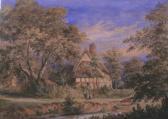 HAY William Hardie 1859-1934,Cottages at Berrington near Shrewsbury,Halls GB 2007-12-14