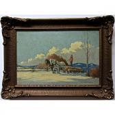 HAY William Robert 1886,HAULING LOGS,Waddington's CA 2015-06-22