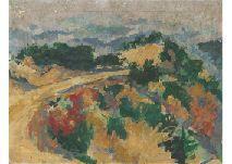 HAYASHI Shigeyoshi,Autumn Scenery of Rokko,Mainichi Auction JP 2020-12-04