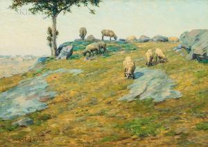 HAYDEN Charles H 1856-1901,Pasture Land,Skinner US 2021-05-21