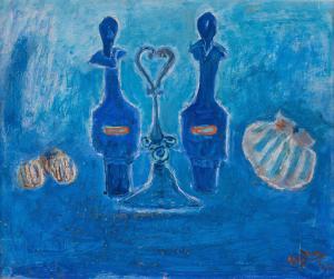 HAYDEN Henri 1883-1970,Still Life in Blue,1952,Sotheby's GB 2024-03-20