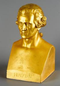 HAYDN Franz Joseph 1732-1809,Bust of the composer,19th Century,Deutsch AT 2020-12-10