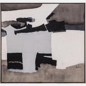 HAYDU John R,Black and White No. 1,1964,Gray's Auctioneers US 2015-10-28