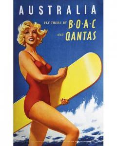 HAYES,Australia BOAC & Quantas,1950,Artprecium FR 2020-07-09