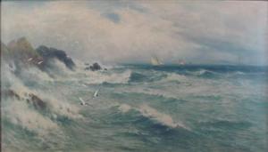 HAYES B 1800-1800,ROUGH SEAS,1896,Lyon & Turnbull GB 2014-03-29