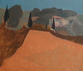 HAYES Colin 1919-2003,Landscape with orange field,Bonhams GB 2011-03-22