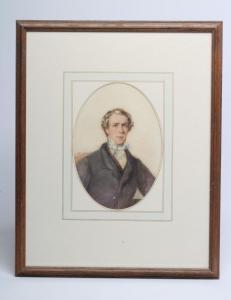 HAYES Edward 1797-1864,Bust Portrait of a Young Man in Frockcoat a,Hartleys Auctioneers and Valuers 2022-03-16