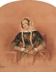 HAYES Edward 1797-1864,Portrait of a Lady,Morgan O'Driscoll IE 2019-05-20