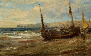 HAYES Edwin 1819-1904,FISHING BOATS,Whyte's IE 2024-03-11