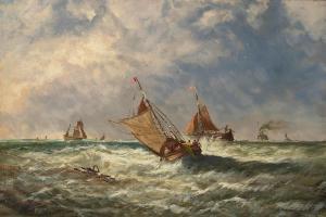 HAYES Edwin 1819-1904,Ships in a squall,Bonhams GB 2024-03-12