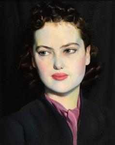 HAYES Ernest 1914-1978,PORTRAIT OF MISS ROINOLA WALLACE,Whyte's IE 2021-12-13
