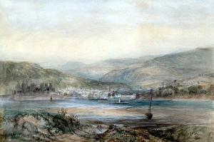 HAYES G,Coastal Landscape,1876,Rowley Fine Art Auctioneers GB 2016-12-17