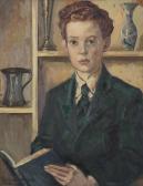 HAYES Gabriel 1909-1978,Portrait of a Young Boy - Believed to be the Artis,1949,Adams IE 2020-03-25